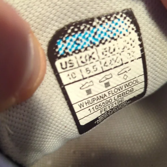 hoka hupana flow womens size 10 shoes gray wool slip on comfort walking sneaker - Picture 7 of 8